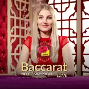 No Commission Baccarat game cover from the Sunbet lobby