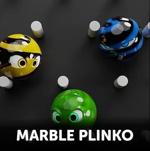 Marble Plinko game cover from the Sunbet lobby