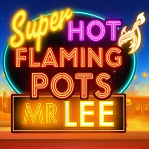 Super Hot Flaming Pots Mr Lee game cover from the Sunbet lobby