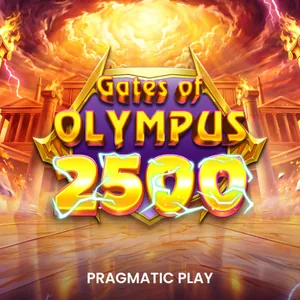 Gates of Olympus 2500 game cover from the Sunbet lobby